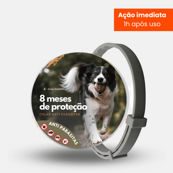 Colar Anti Pulgas e Carrapatos Original 8 meses de Proteção