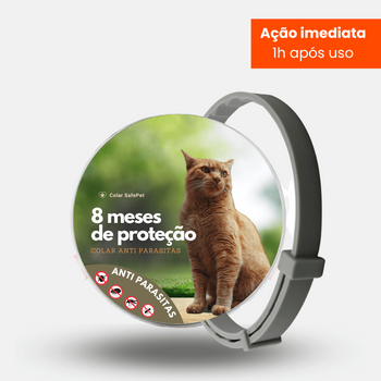 Colar Anti Pulgas e Carrapatos Original 8 meses de Proteção