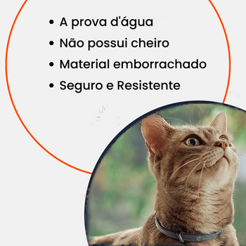 Colar Anti Pulgas e Carrapatos Original 8 meses de Proteção