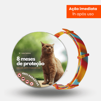 Colar Anti Pulgas e Carrapatos Original 8 meses de Proteção