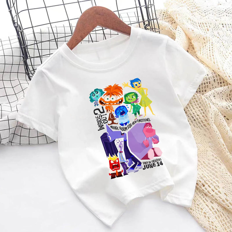 Camiseta infantil Desenho animado Disney